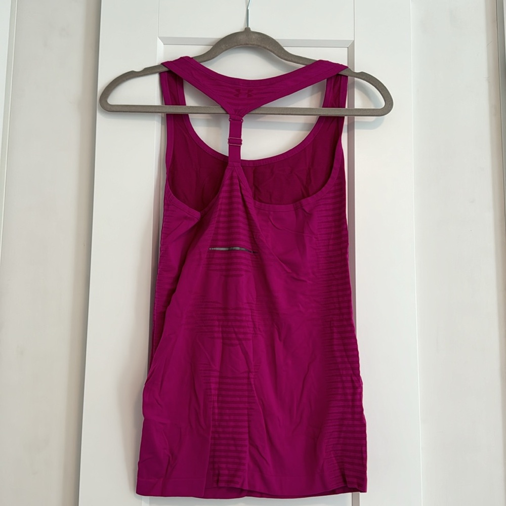 Under Armour Pink Racerback Tank - Picture 2 of 3